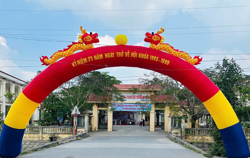 Hội khoá của cựu học sinh niên khoá 1995-1999 Trường THCS An Viên